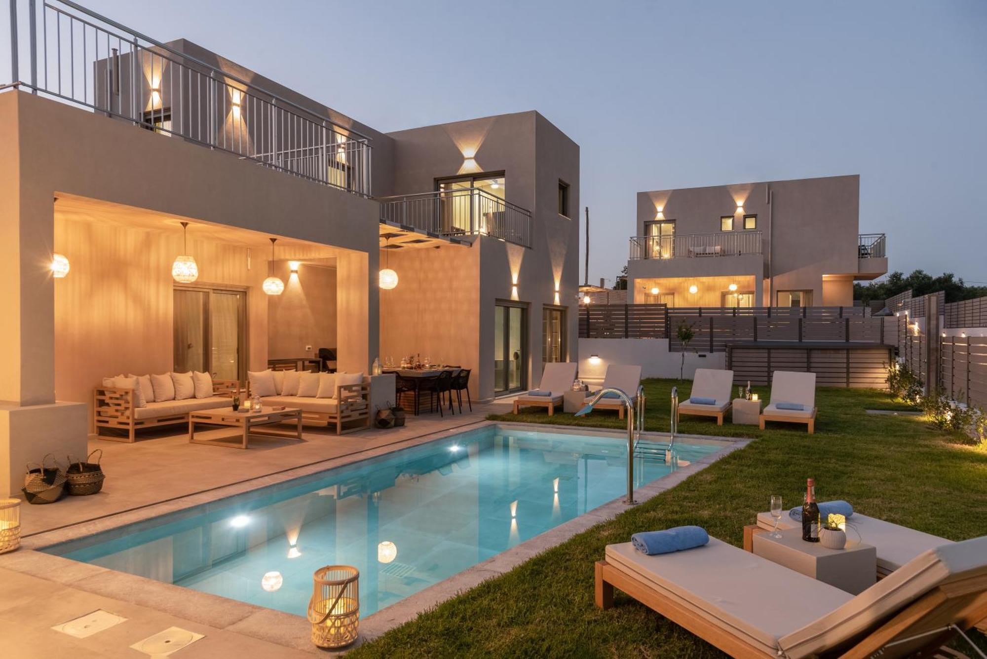 Ks Luxury Villas Heated Pools Georgioupoli Esterno foto